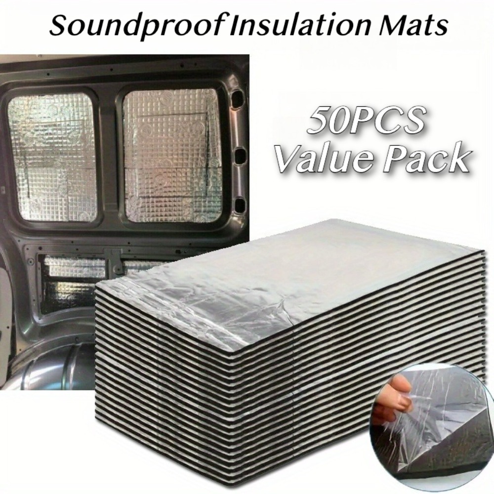 Aluminum Foil Heavy Duty - 50PCS Paket Hemat Peredam Suara Mobil