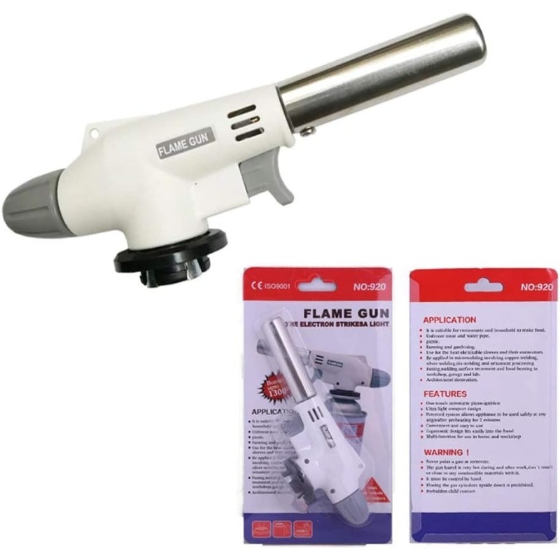 Camping Cooking Burner - Pemantik Gas barbekyu untuk berkemah, obor