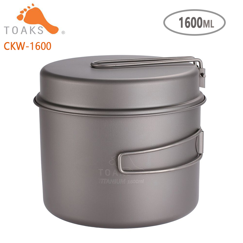 Camping Cooking Pan - Toaks Peralatan Masak Set Ultralight Titanium