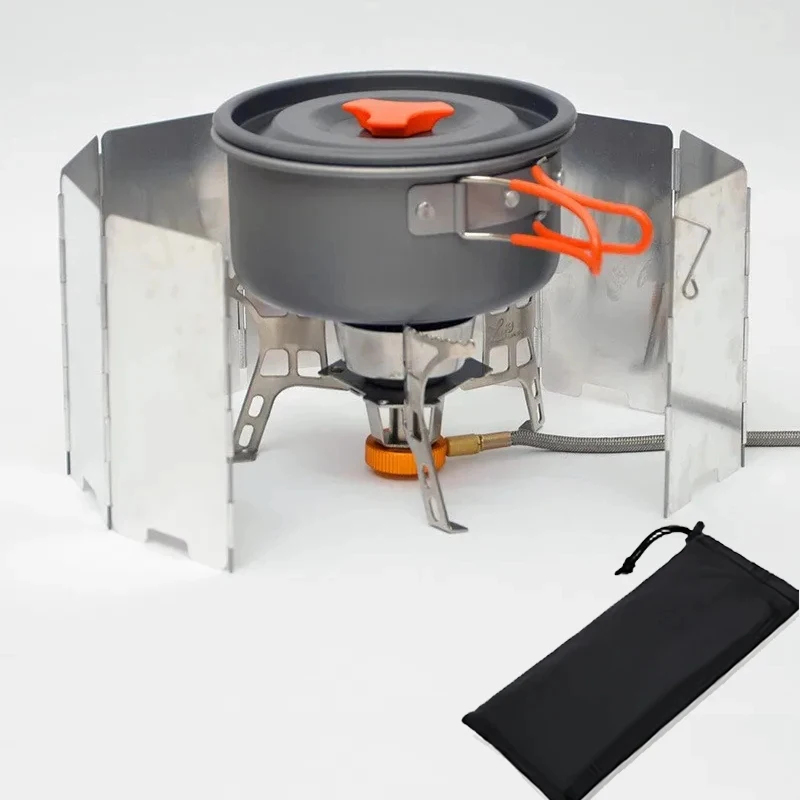 Camping Cooking Gas Stove - 8/10Pcs Kompor Gas Tipe Tablet, Bingkai