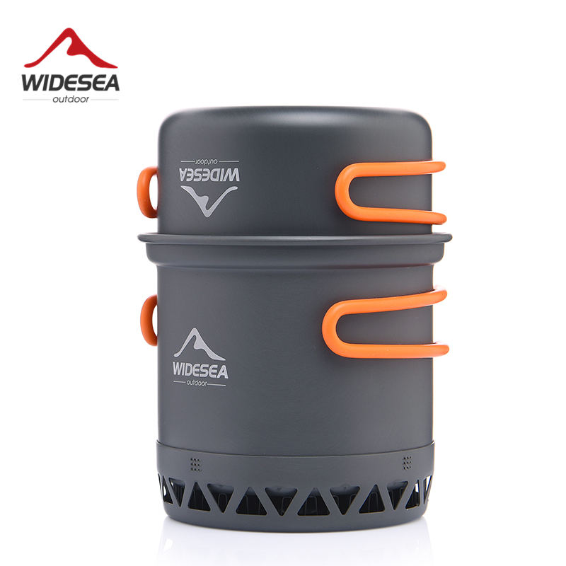 Quechua Camping Cooking Set - Layar Lebar Pot berkemah 1,3 l