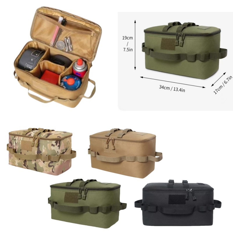 Camping Cooking Utensils Storage - Kantong Luar Ruangan Tas Penyimpanan Berkemah