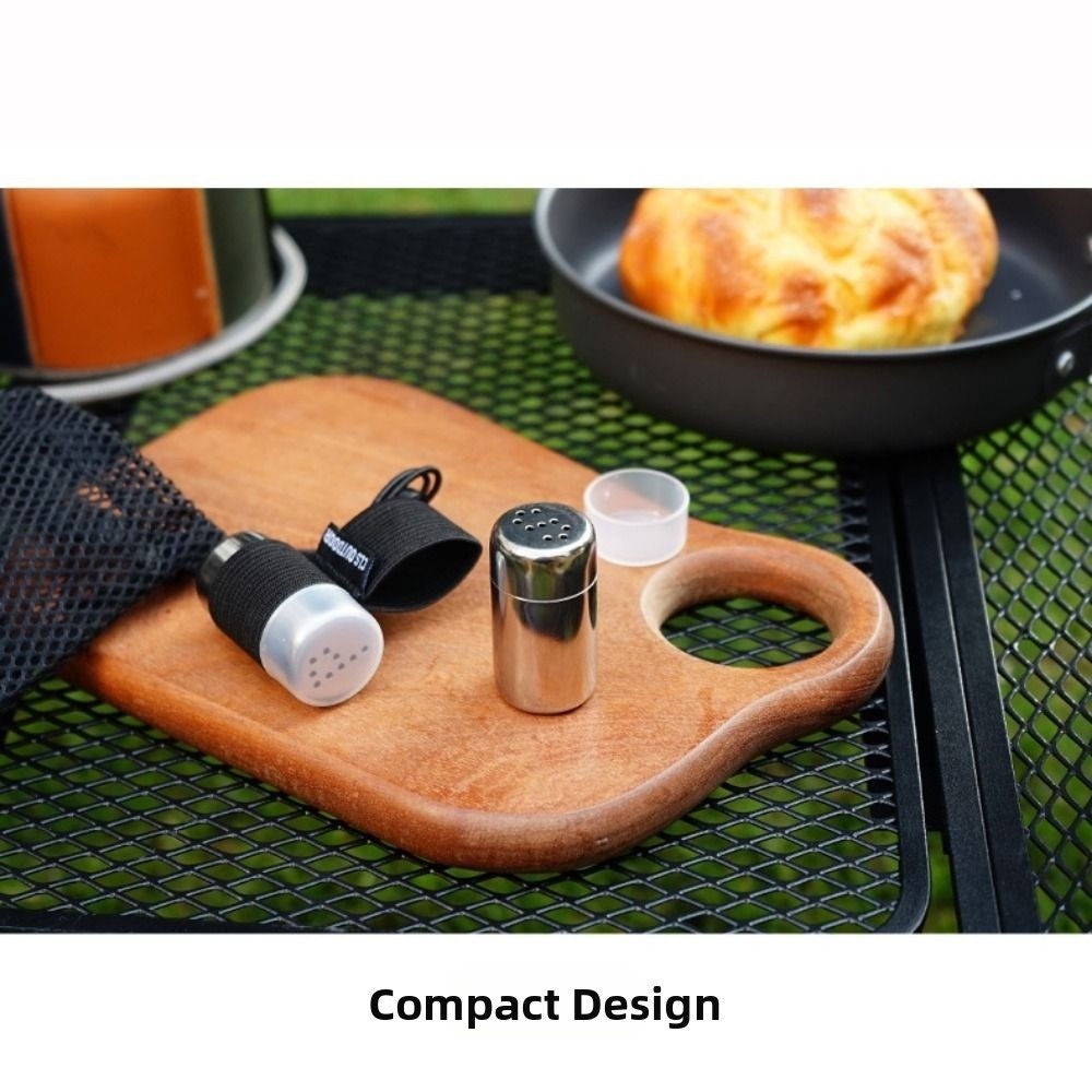 Camping Cooking Multi Tool - 2 buah botol bumbu camping stainless
