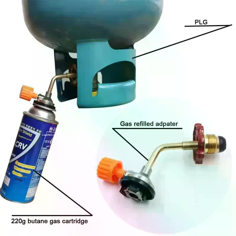 Camping Cooking Butane - Adaptor Konektor Pengisian Tabung Gas Butana,