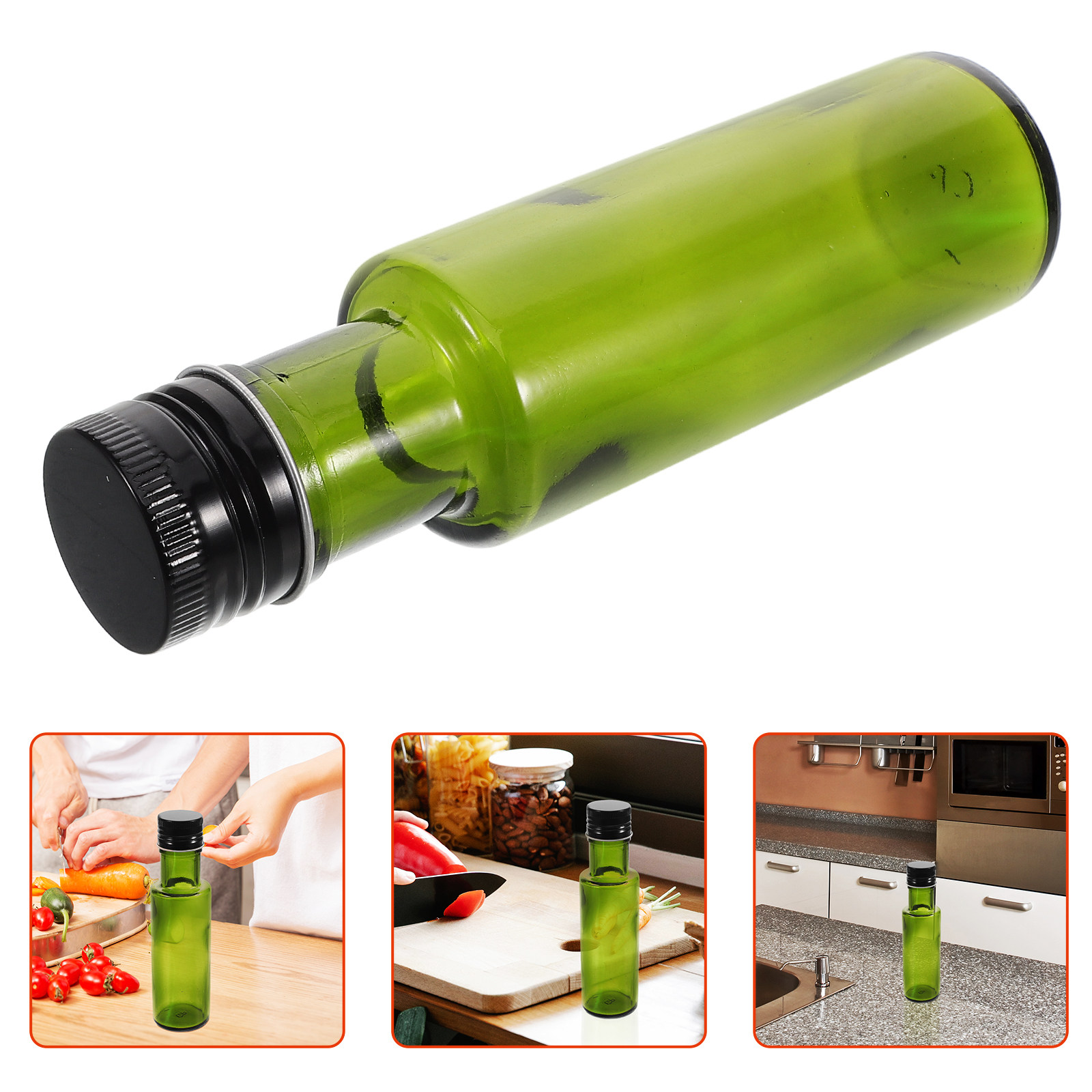 Camping Cooking Oil Container - Botol Kaca Mini untuk Minyak Zaitun