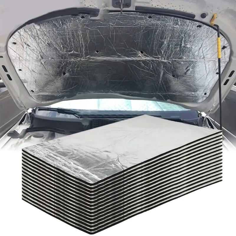 Aluminum Foil Heavy Duty - Mat Peredam Suara Mobil 200x50cm 5/10mm,