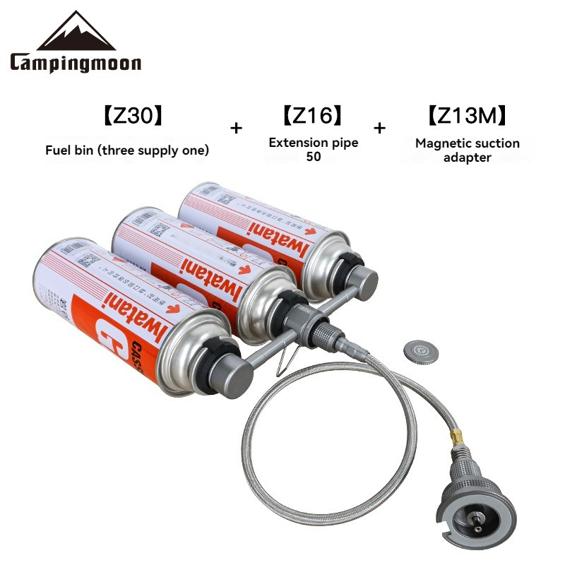 Camping Cooking Burner - Tangki Bahan Bakar Kaset Tiga Saluran