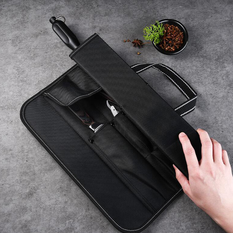 Camping Cooking Multi Tool - Tas Gulung Pisau Kain Oxford Multi