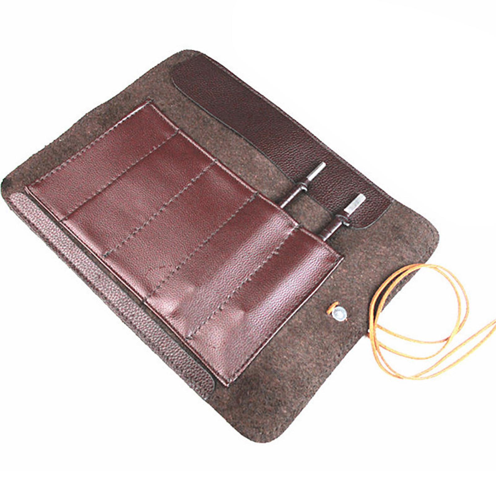 Camping Cooking Multi Tool - Tempat Pisau Kulit Gulung, Organizer Multi