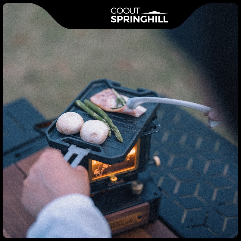 Camping Cooking Pan - COOUT SPRINGHILL Wajan Panggangan Mini Outdoor