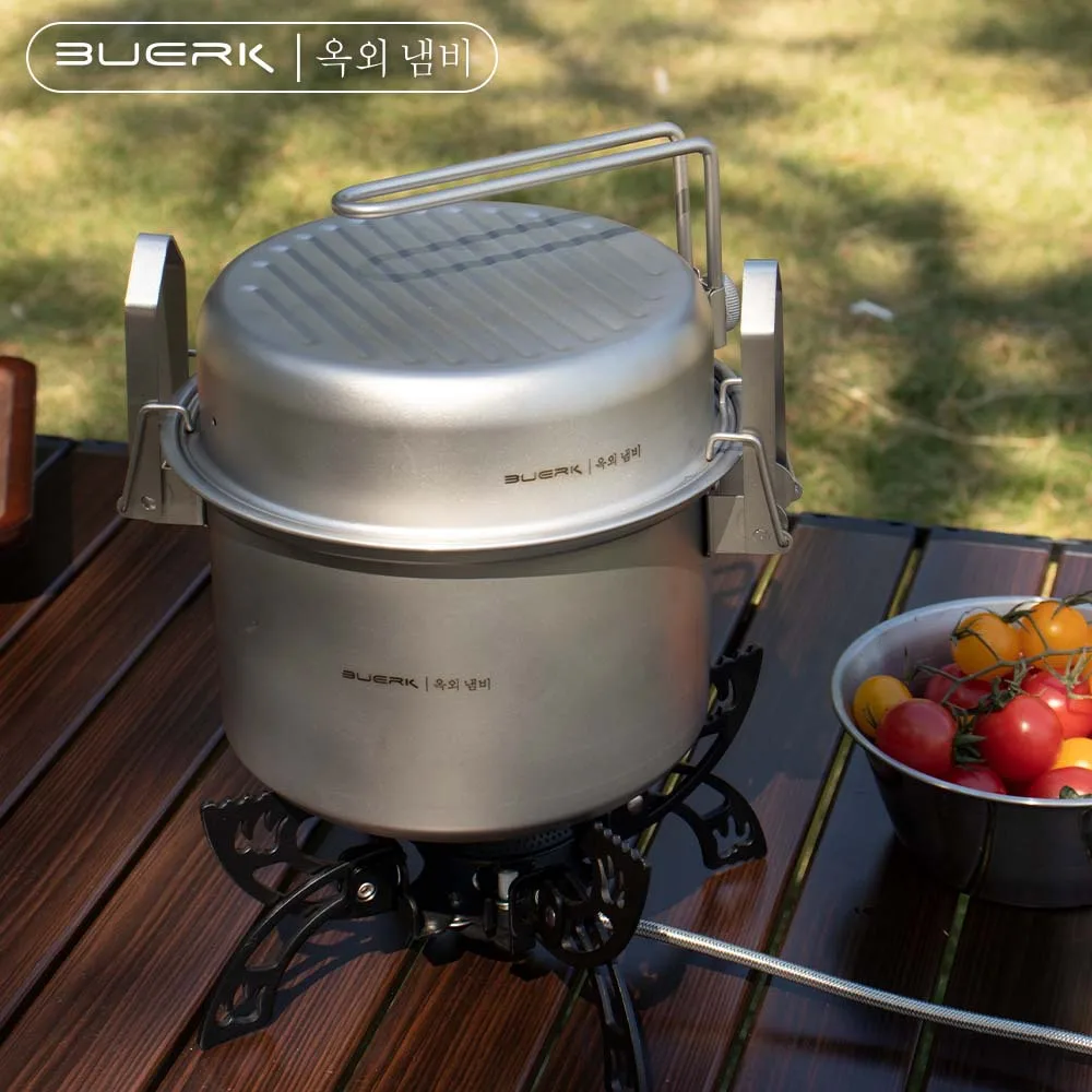 Camping Cooking Multi Tool - Panci kukus multifungsi untuk berkemah, alat