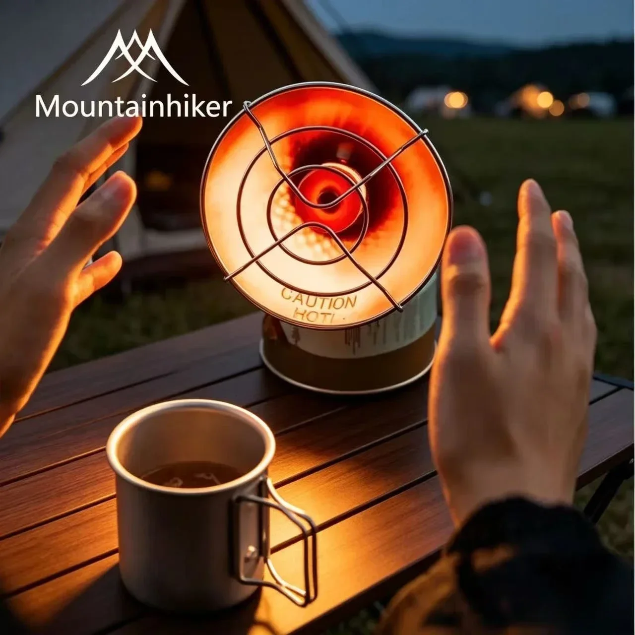 Camping Cooking Butane - MOUNTAINHIKER Pemanas Gas Mini Portabel untuk
