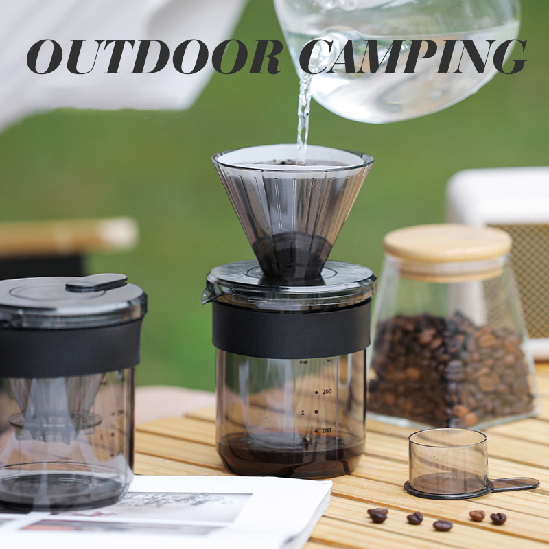 Camping Cooking Utensils - Teko Kopi Tiga-in-satu dengan Skala, Bahan
