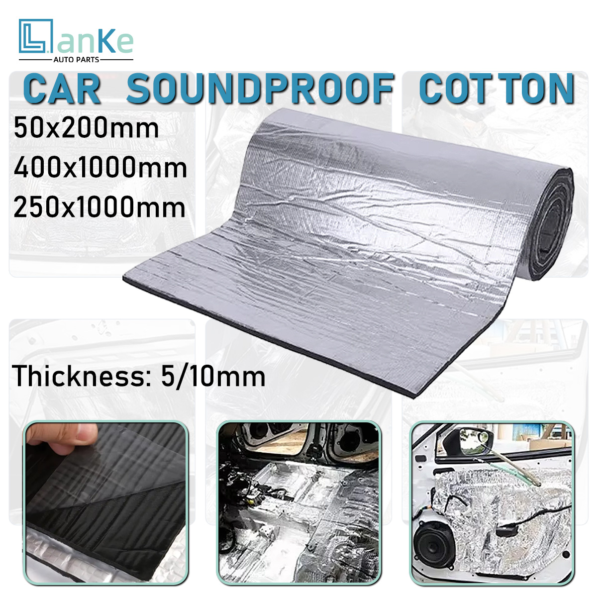 Aluminum Foil Heavy Duty - Lanke Busa Kedap Suara Berdensitas Tinggi