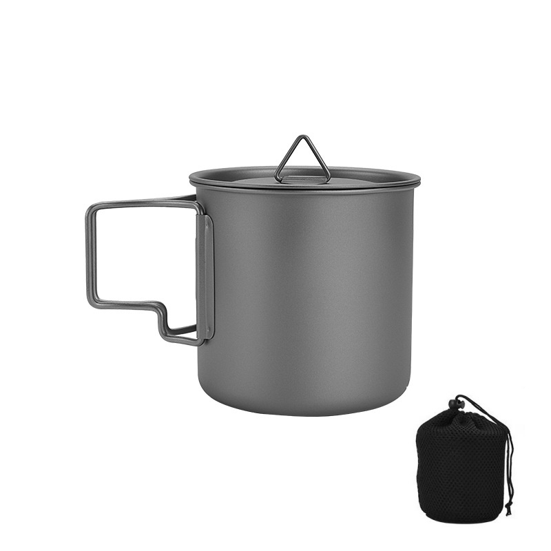 Mug Camping Titanium dengan Pe - Camping Cooking Tool Set ulasan dan harga