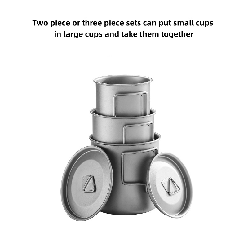 Mug Camping Titanium dengan Pe - Camping Cooking Tool Set ulasan dan harga
