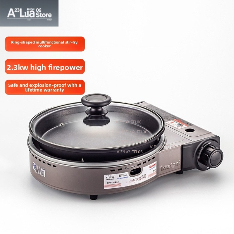 Kompor Gas Portabel Anti Angin - Camping Cooking Gas Stove ulasan dan harga