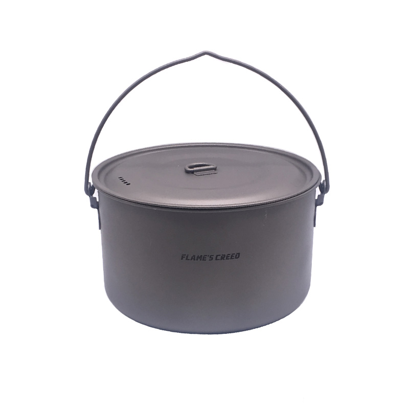 Flame's Creed 1100 Ml 1950 Ml  - Camping Cooking Pot Stainless Steel ulasan dan harga