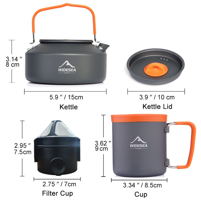 Widesea Berkemah Kopi Peralata - Camping Cooking Cup ulasan dan harga