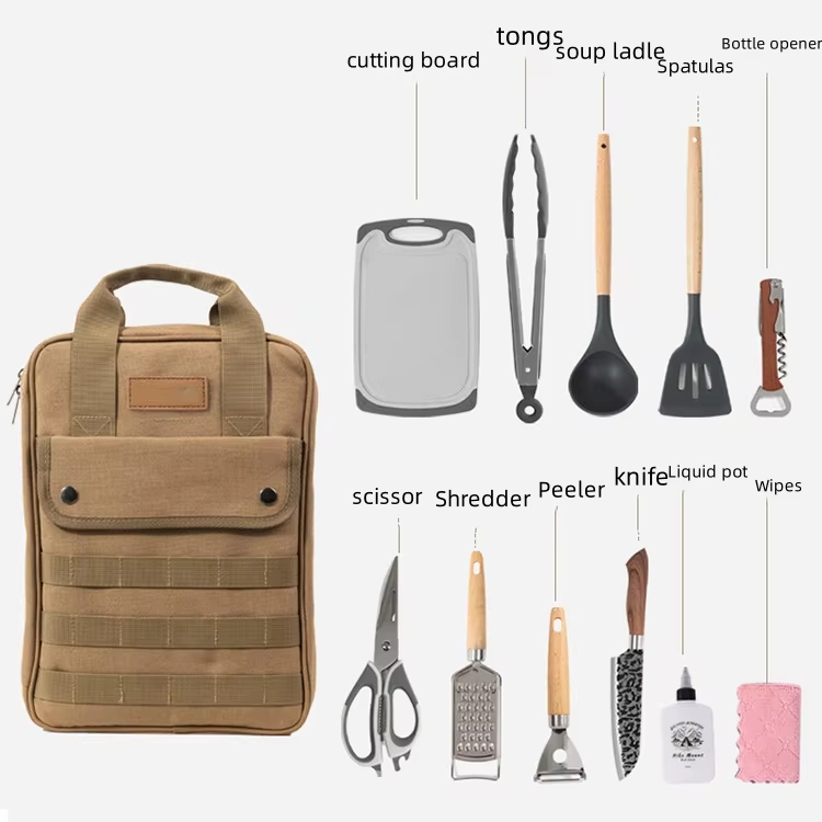 Set Aksesori Peralatan Memasak - Camping Cooking Multi Tool ulasan dan harga