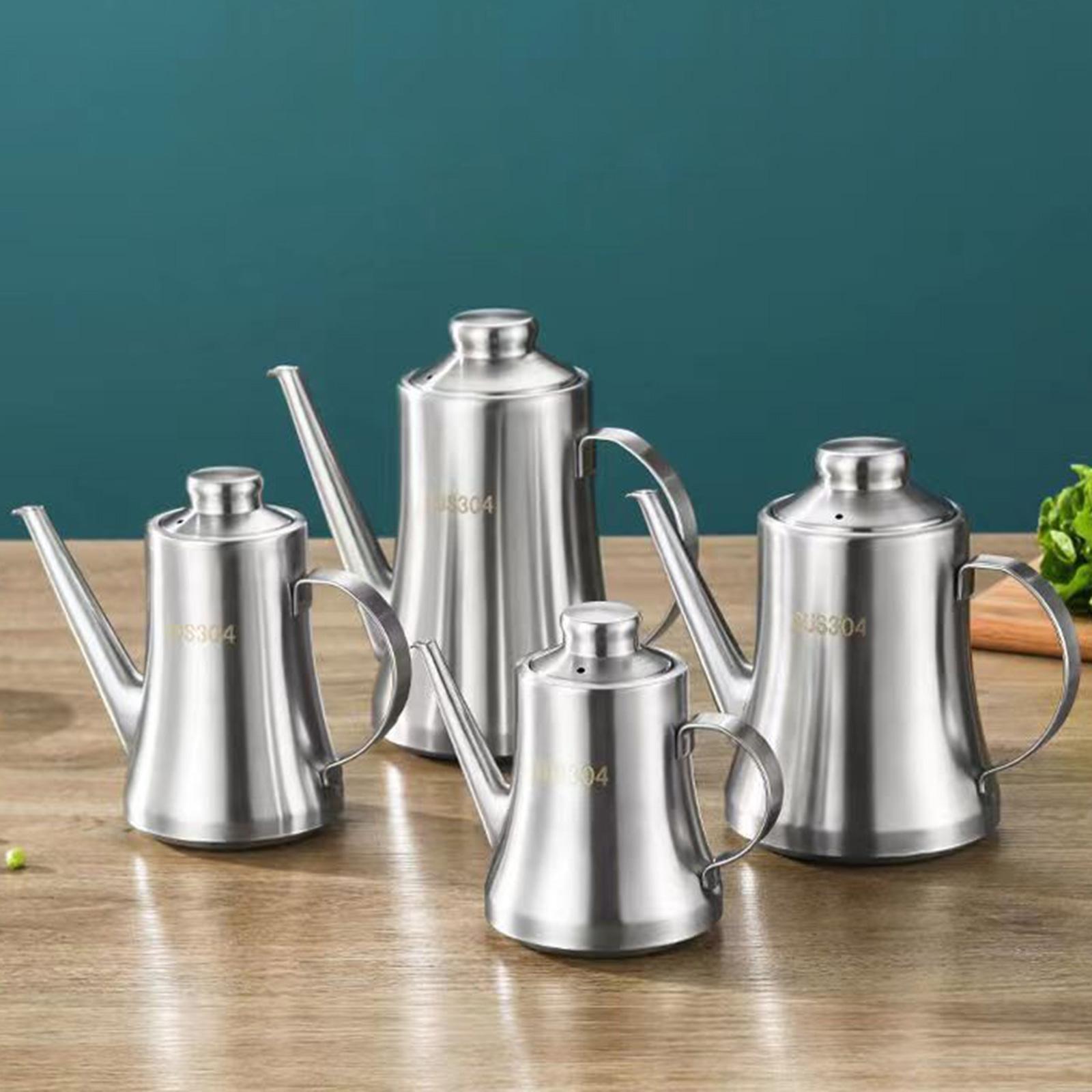 Dispenser Minyak Stainless Ste - Camping Cooking Oil Container ulasan dan harga