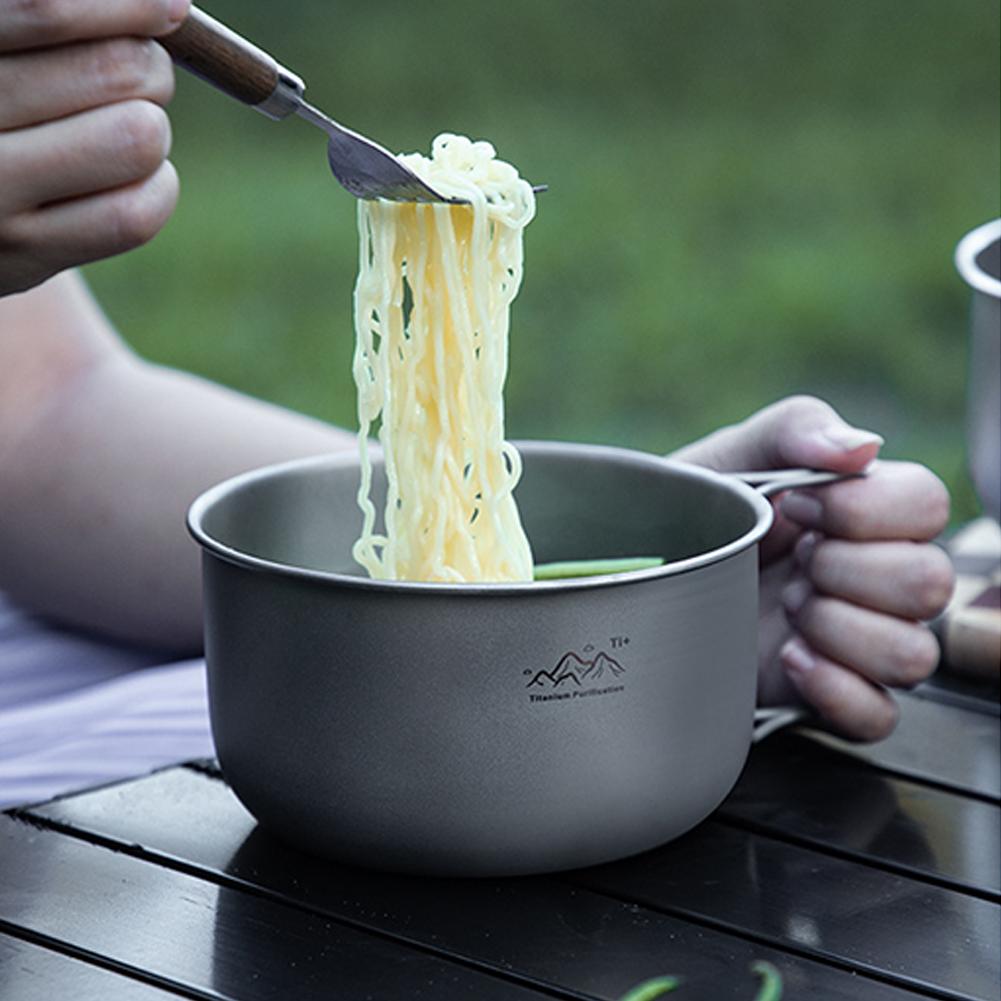 Panci Camping Titanium Ultrali - Camping Cooking Pot Stainless Steel ulasan dan harga