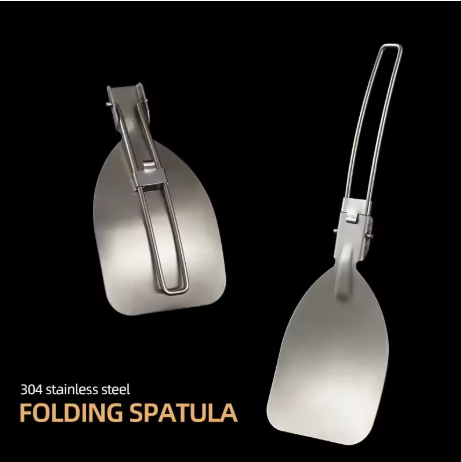 Spatula Lipat untuk Berkemah,  - Quechua Camping Cooking Set ulasan dan harga