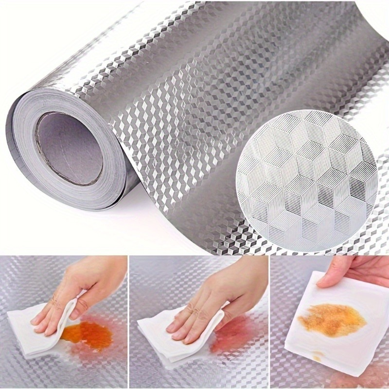 Stiker Aluminium Foil Dapur YI - Aluminum Foil Heavy Duty ulasan dan harga