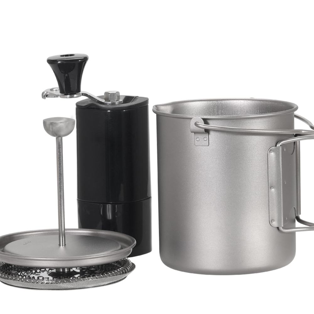 Lixada cangkir kopi Titanium 7 - Camping Cooking Ware ulasan dan harga
