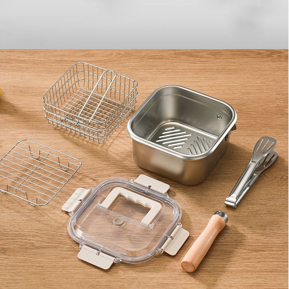 Wajan Penggorengan Portable St - Camping Cooking Utensils Storage ulasan dan harga