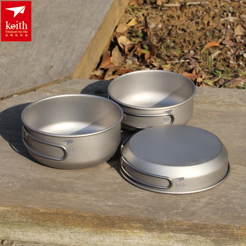 Keith Set panci masak Titanium - Camping Cooking Tool Set ulasan dan harga