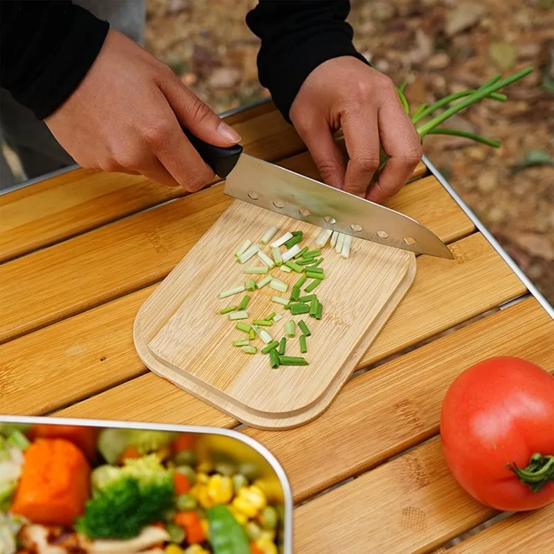Kotak makan siang portabel Sta - Camp Cutting Board ulasan dan harga