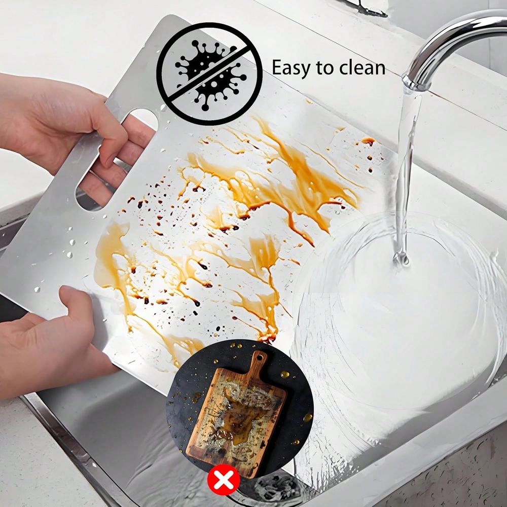 Papan Pemotong Stainless Steel - Camp Cutting Board ulasan dan harga