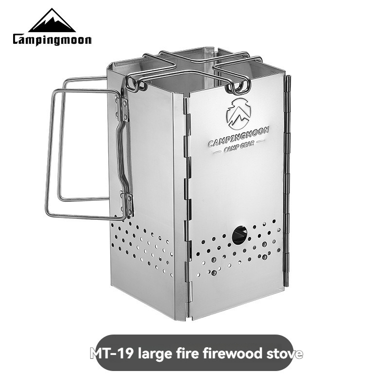 MT-18 CAMPINGMOON Kompor Arang - Camping Cooking Burner ulasan dan harga