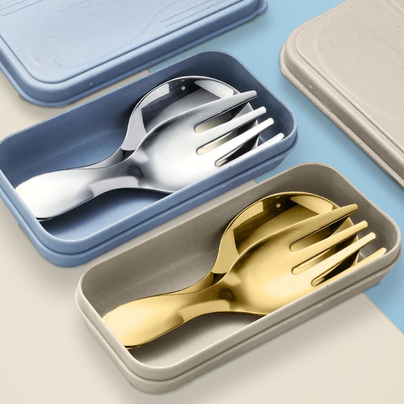 Set Peralatan Makan Baja Tahan - Cooking Outdoor Camping ulasan dan harga