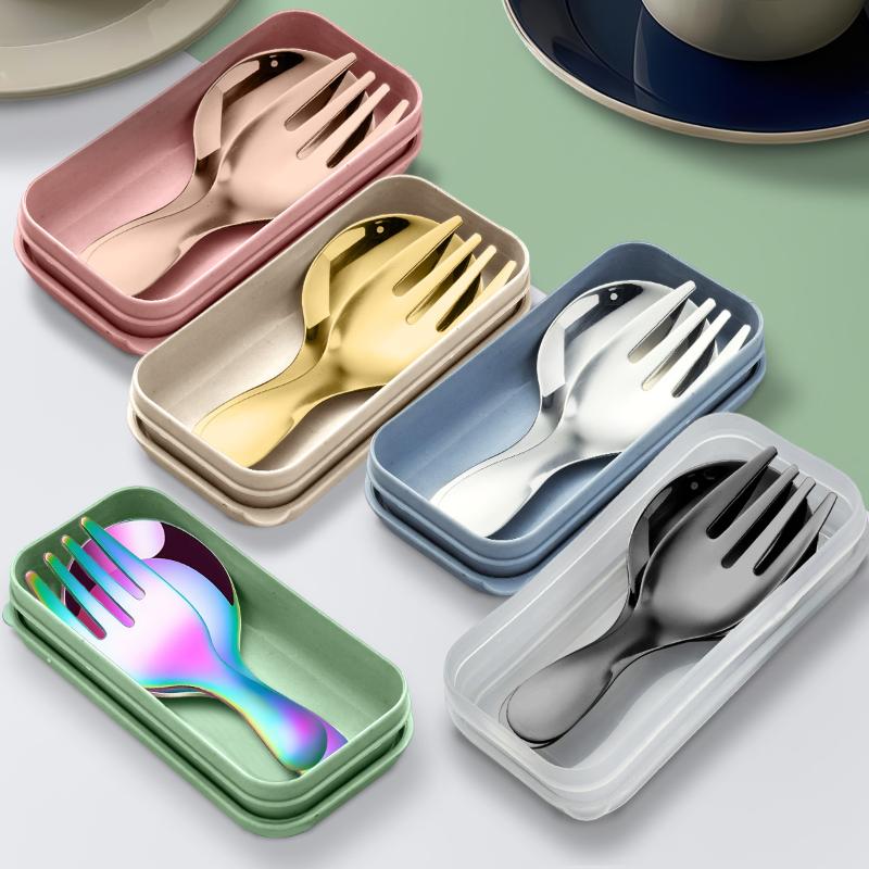 Set Peralatan Makan Baja Tahan - Cooking Outdoor Camping ulasan dan harga