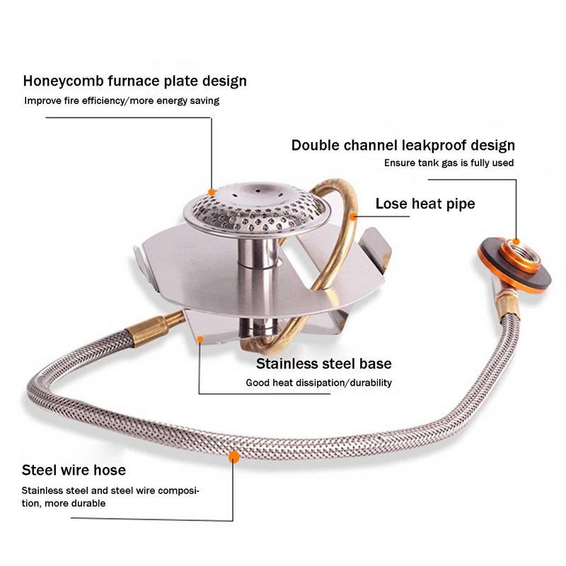 Kompor Gas Kemah luar ruangan, - Camping Cooking Gas Stove ulasan dan harga