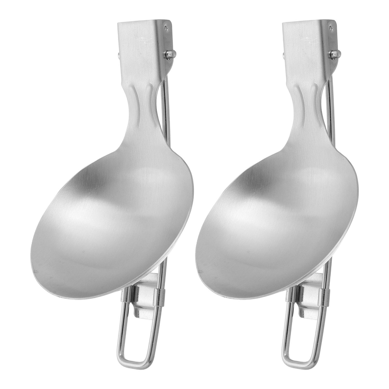 2Pcs Set Sendok Sup Lipat dari - Camping Cooking And Dining Set ulasan dan harga