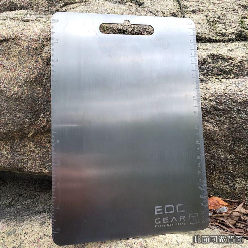 Papan Potong Paduan Titanium T - Camping Cooking Multi Tool ulasan dan harga