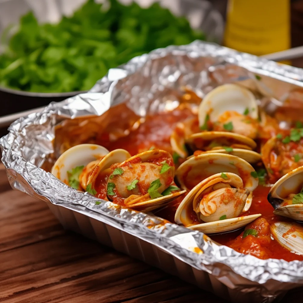 1 Pak Kertas Timah Sekali Paka - Aluminum Foil Heavy Duty ulasan dan harga