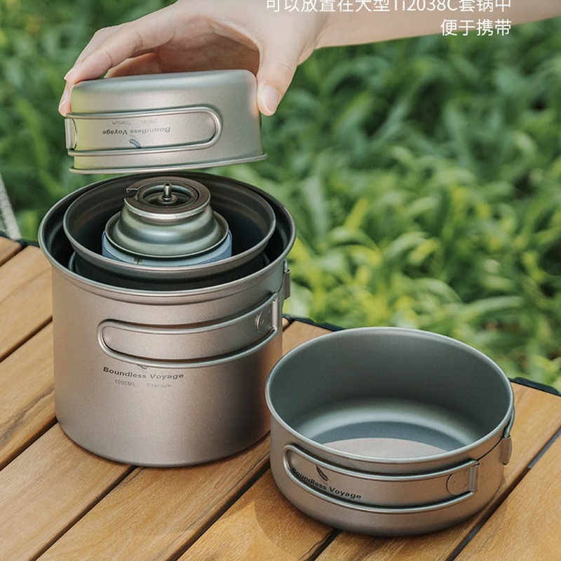 Set Panci Lipat dan Wajan Peng - Camping Cooking Pan ulasan dan harga