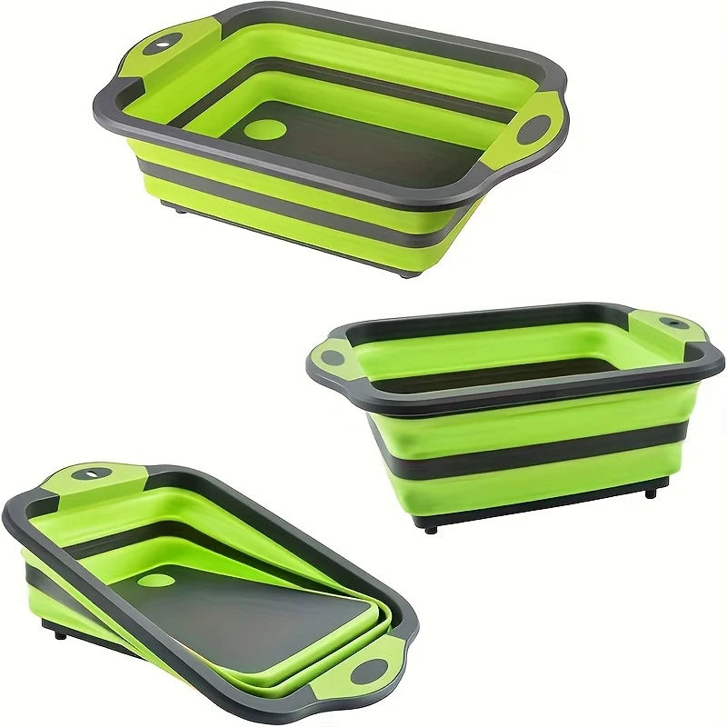 Bak Air Lipat Portabel dengan  - Camp Cutting Board ulasan dan harga