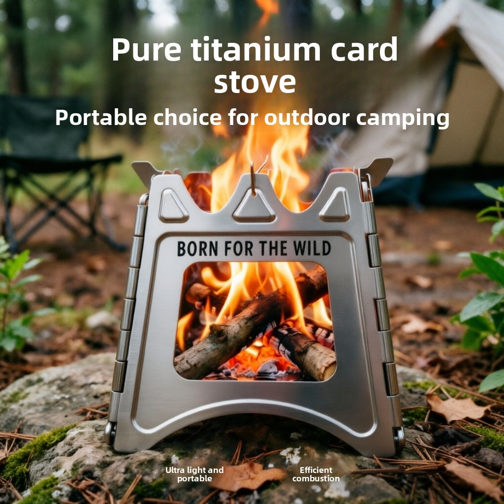 Kompor Kayu Lipat Kompak TiFor - Camping Cooking Burner ulasan dan harga