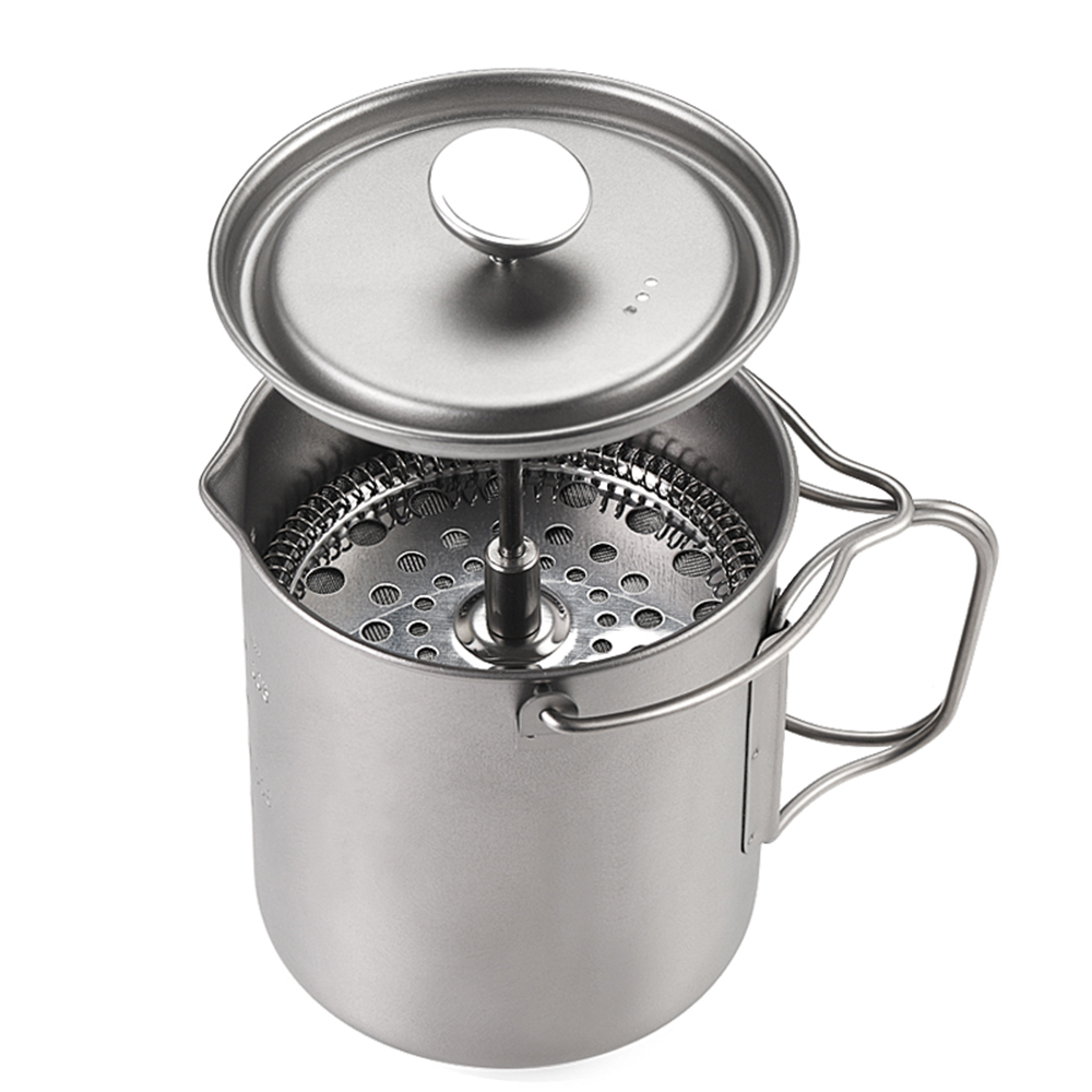 Lixada cangkir kopi Titanium 7 - Camping Cooking Cup ulasan dan harga