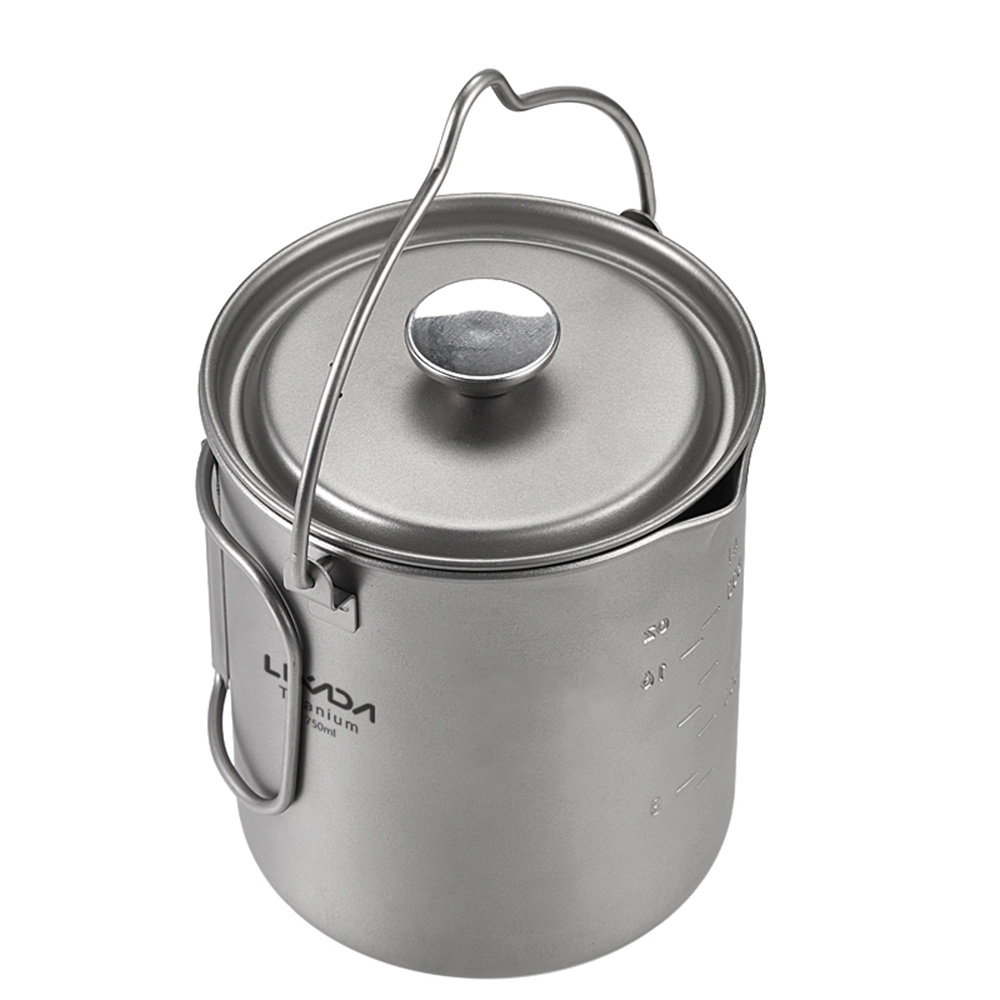 Lixada cangkir kopi Titanium 7 - Camping Cooking Cup ulasan dan harga