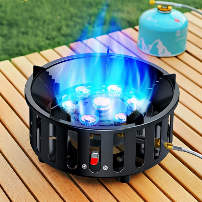Kompor Camping Portabel 7-Tung - Camping Cooking Gas Stove ulasan dan harga
