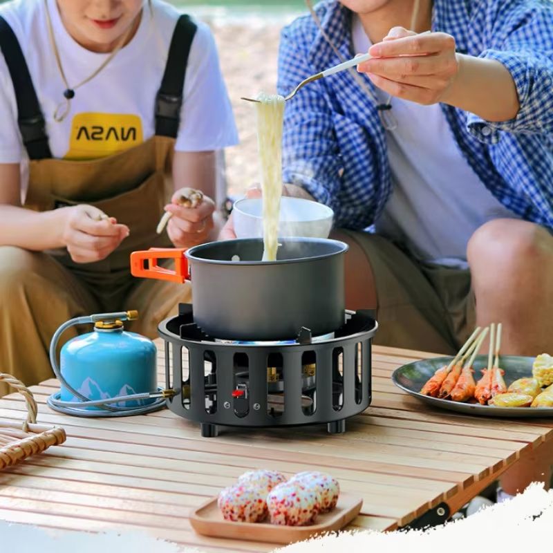 Kompor Camping Portabel 7-Tung - Camping Cooking Gas Stove ulasan dan harga