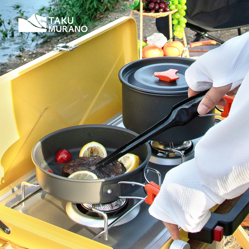 Set Peralatan Masak Camping un - Camping Cooking Tool Set ulasan dan harga