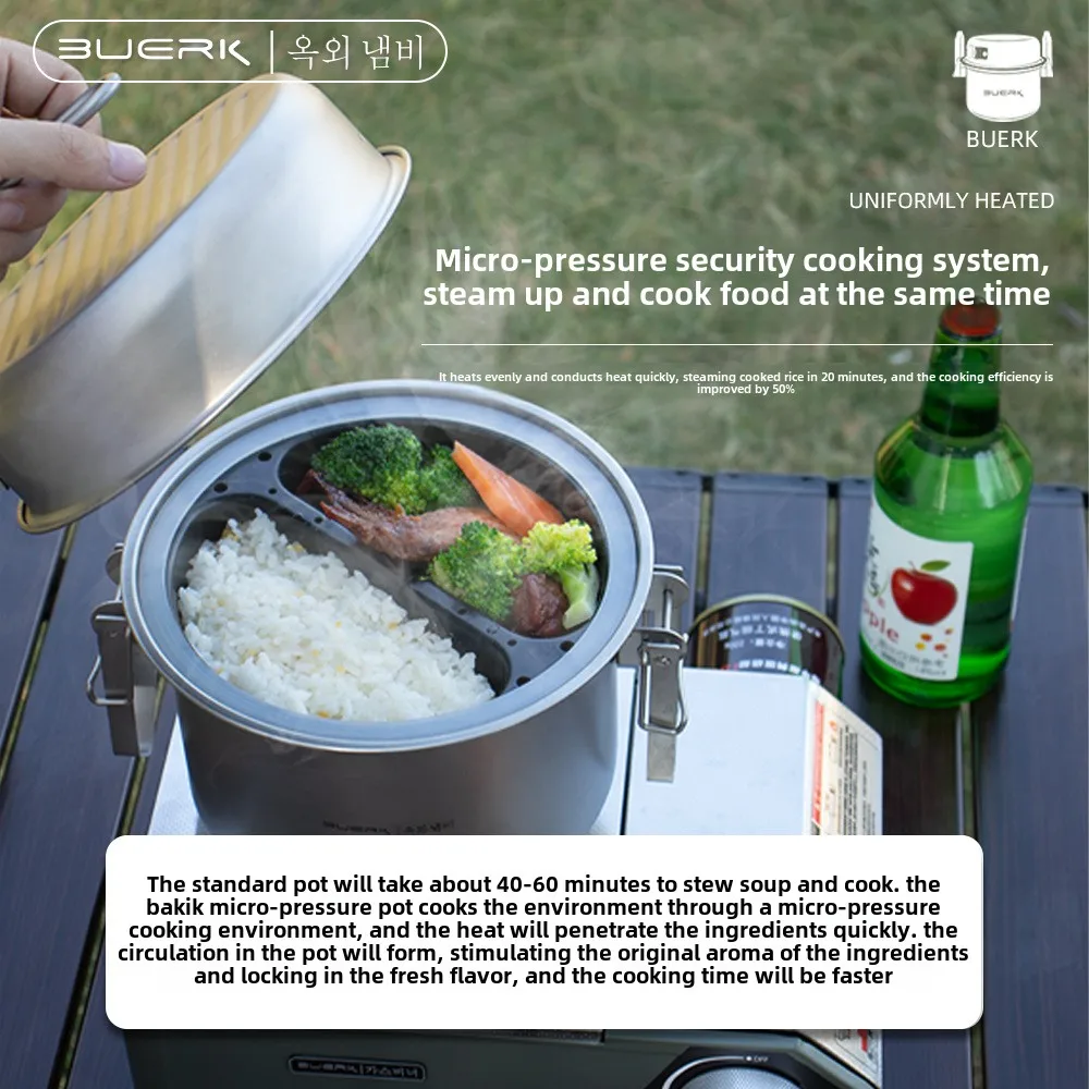 Panci kukus multifungsi untuk  - Camping Cooking Multi Tool ulasan dan harga