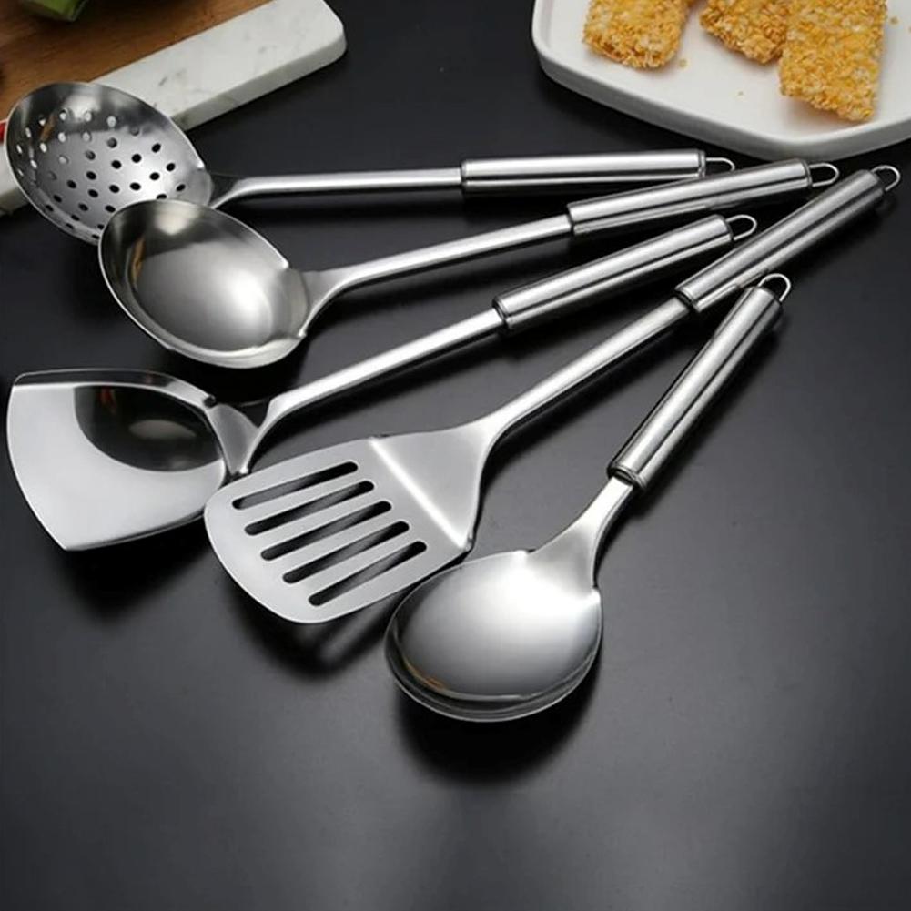 5PCS/SET Spatula Praktis Bahan - Camping Cooking Tool Set ulasan dan harga